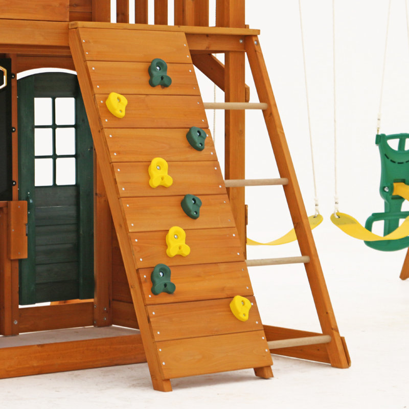 KidKraft Ashberry Wooden Swing Set & Reviews Wayfair